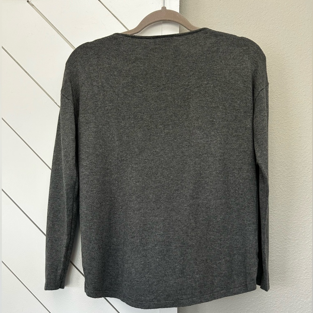 Loft Ruffle Trim Sweater - Picture 2 of 4
